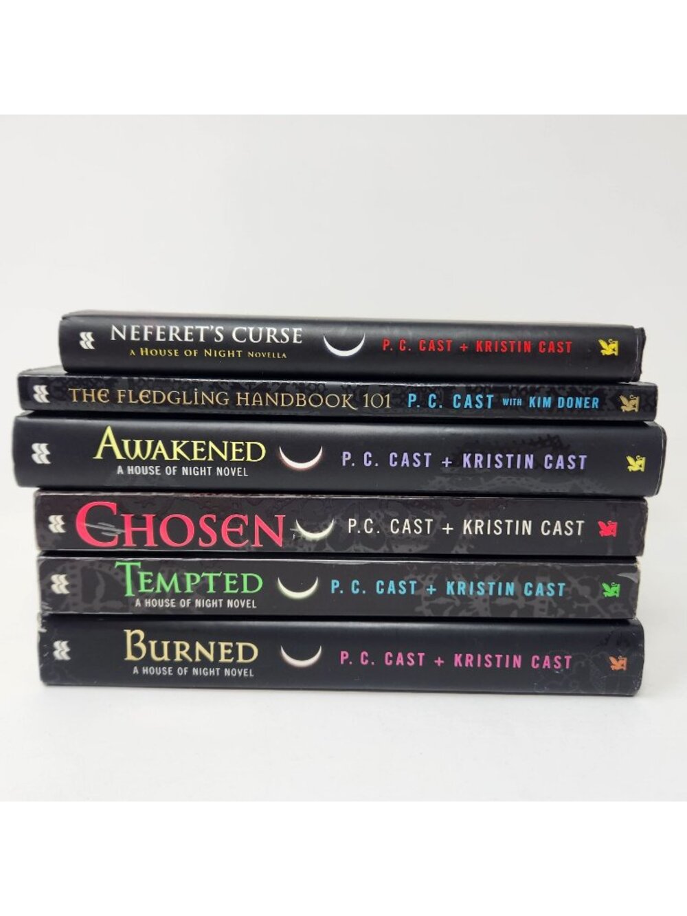 House Of Night Books Lot P.C. Cast Kristin Cast Hardcover & Paperback Set